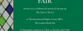 london book fair the ivy